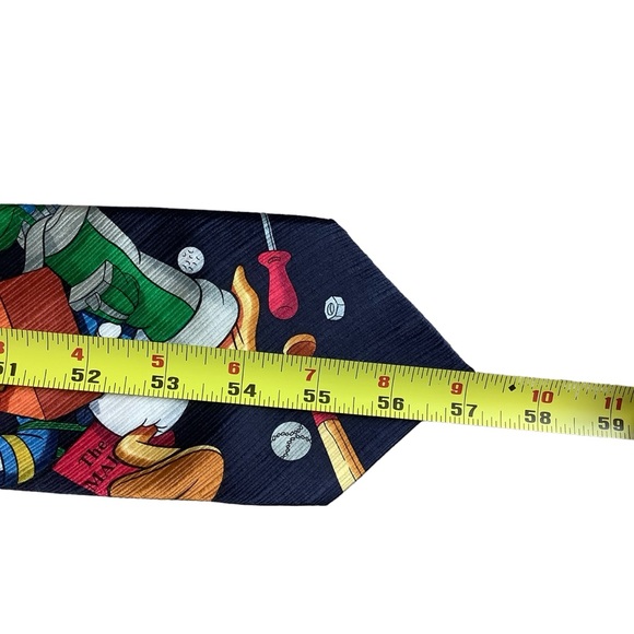 Mickey Unlimited All Silk College Graduate Men's Tie - Picture 9 of 9